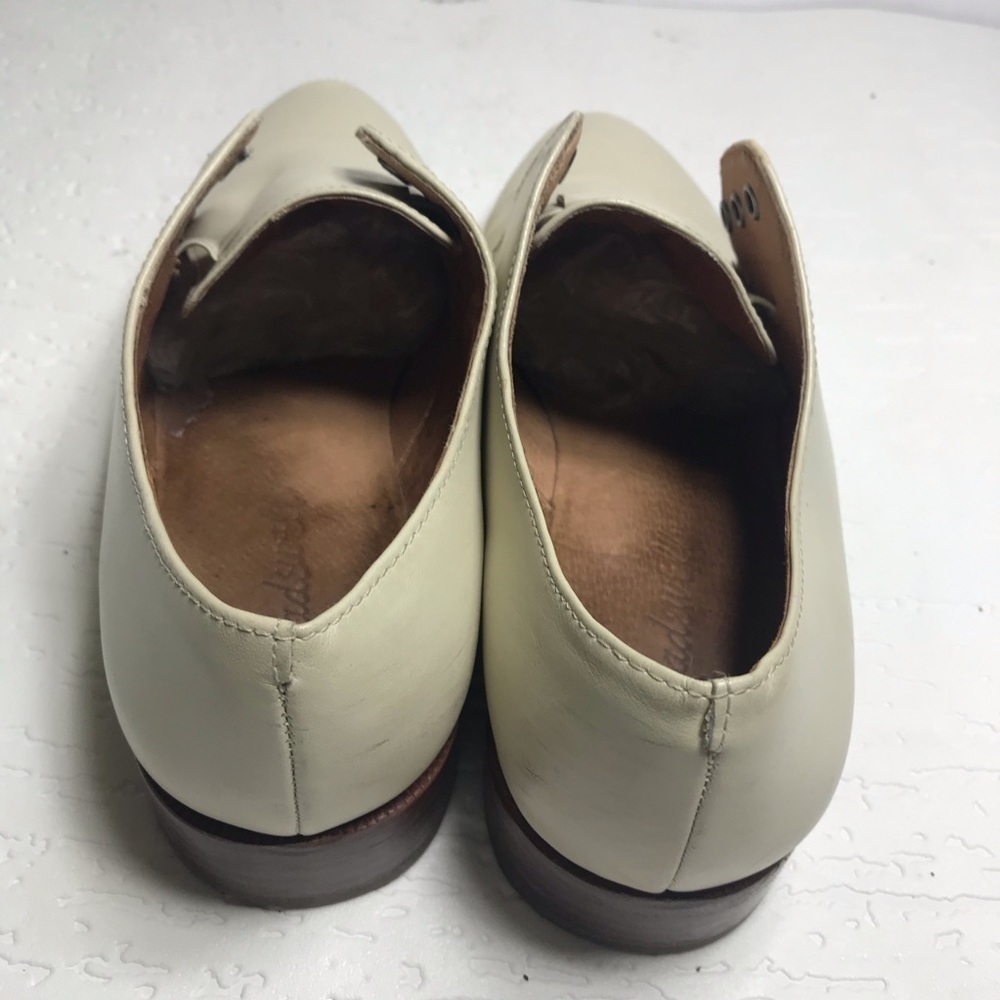 Madewell leather shoes flat loafers  lace up - Picture 3 of 6